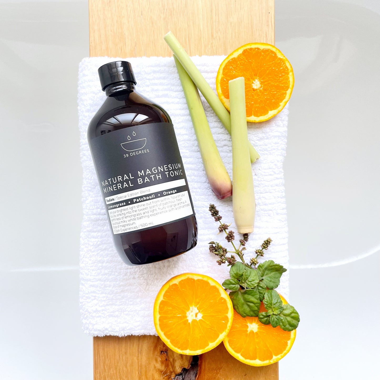 500mL RADIATE Special Edition Blend Magnesium Bath Tonic