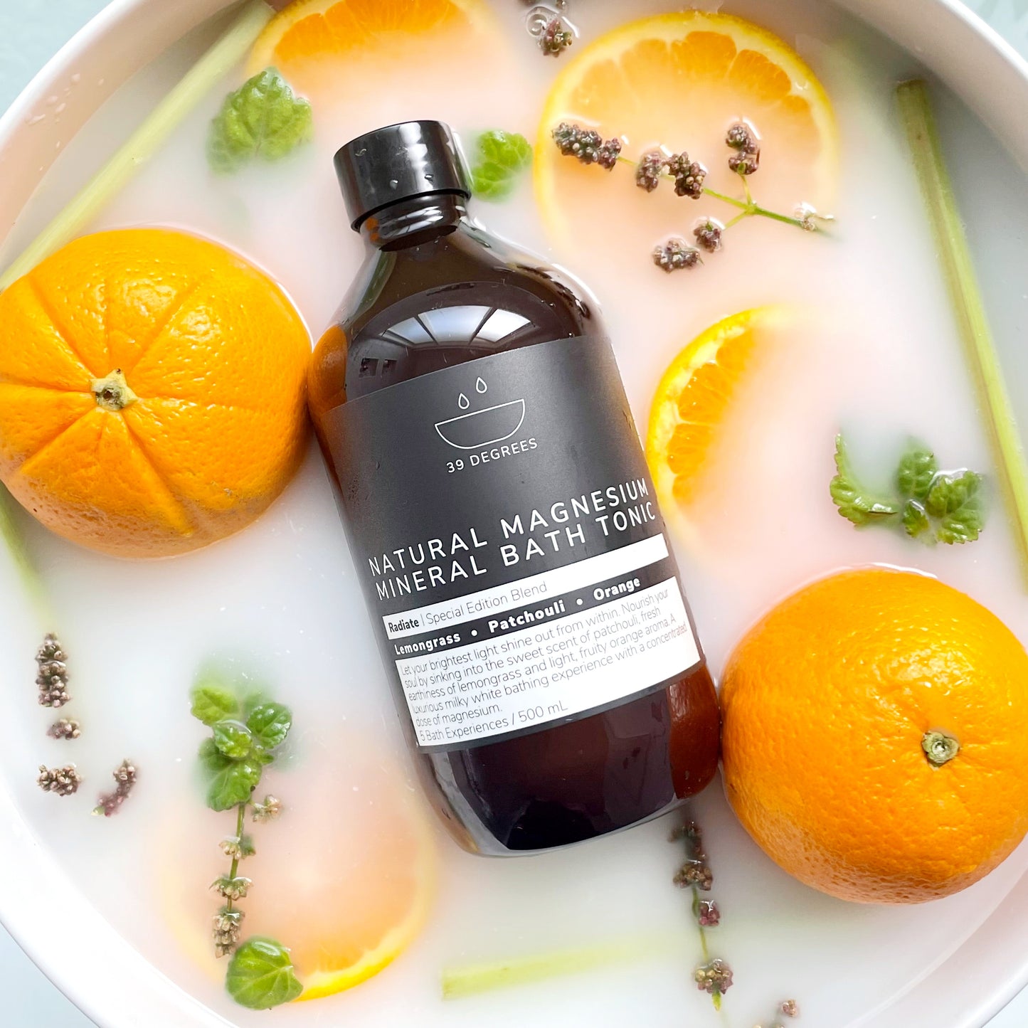 500mL RADIATE Special Edition Blend Magnesium Bath Tonic
