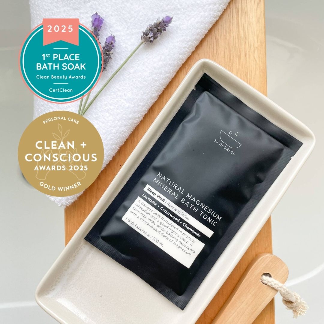 100mL Pouch SLEEP WELL Natural Magnesium Mineral Bath Tonic