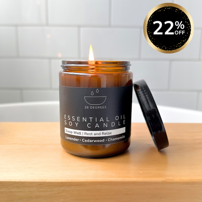 Essential Oil 35 Hour Soy Candle