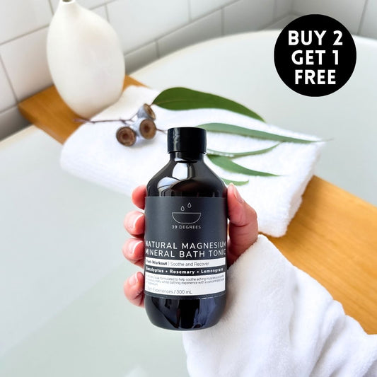 300mL Bottle POST-WORKOUT Natural Magnesium Mineral Bath Tonic