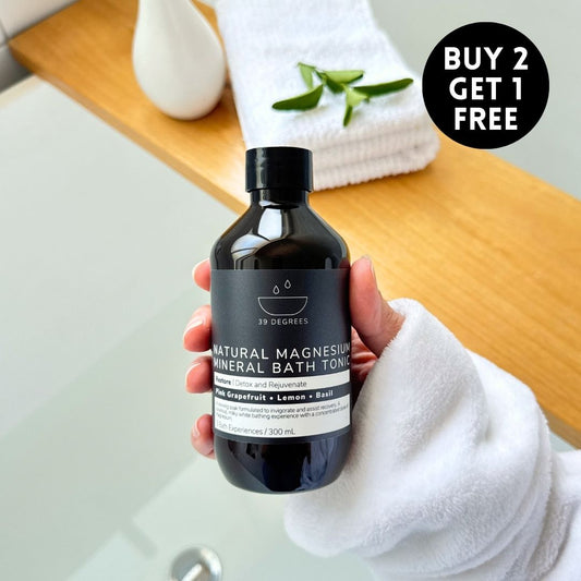 300mL Bottle RESTORE Natural Magnesium Mineral Bath Tonic