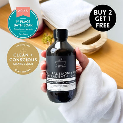 300mL Bottle SLEEP WELL Natural Magnesium Mineral Bath Tonic