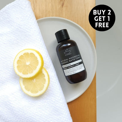 100mL Bottle EASE WORK STRESS Natural Magnesium Mineral Bath Tonic
