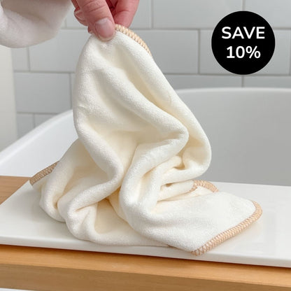 Face and Body Washer | Oatmeal Trim