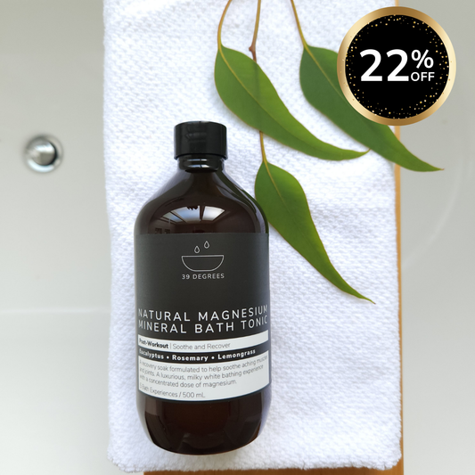 500mL POST-WORKOUT Natural Magnesium Mineral Bath Tonic
