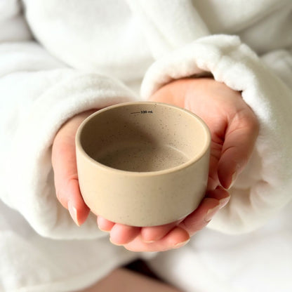 Bath Tonic Measuring Cup - Oatmeal