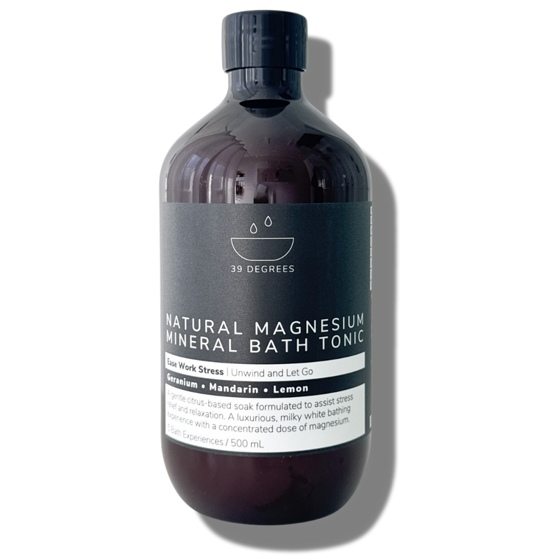 500mL EASE WORK STRESS Natural Magnesium Mineral Bath Tonic