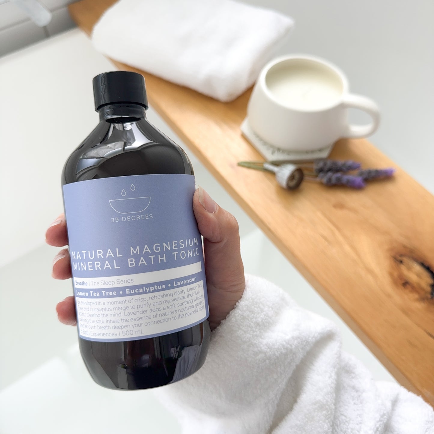 500mL BREATHE Special Edition Blend Magnesium Bath Tonic