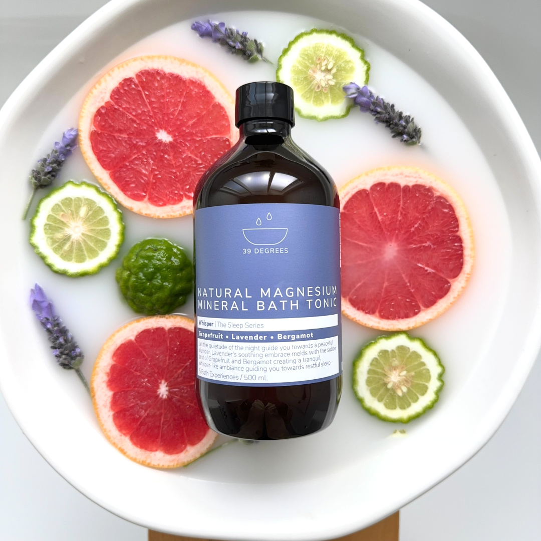 500mL WHISPER Special Edition Blend Magnesium Bath Tonic