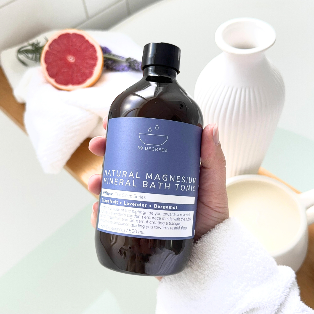 500mL WHISPER Special Edition Blend Magnesium Bath Tonic