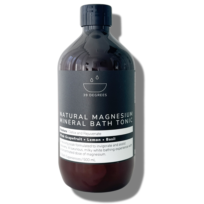 500mL RESTORE Natural Magnesium Mineral Bath Tonic