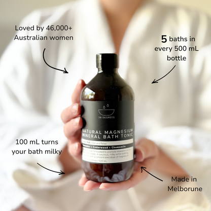 500mL SLEEP WELL Natural Magnesium Mineral Bath Tonic