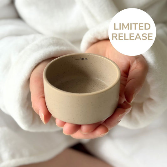 Bath Tonic Measuring Cup - Oatmeal