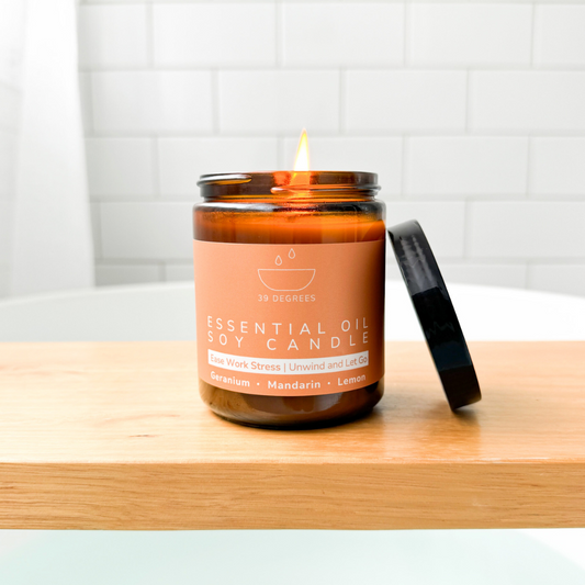 Essential Oil 35 Hour Soy Candle