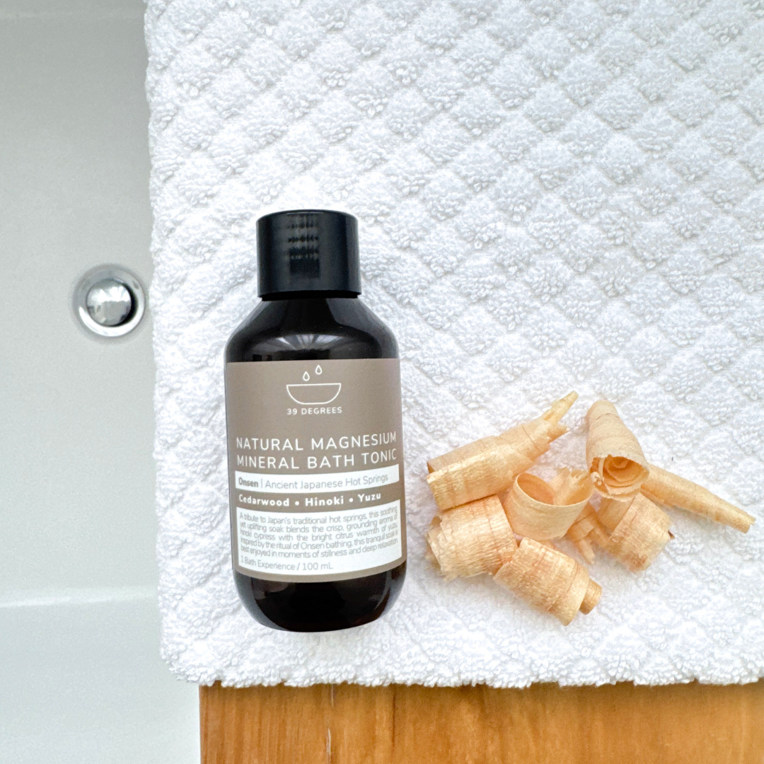 100mL Bottle ONSEN Natural Magnesium Mineral Bath Tonic