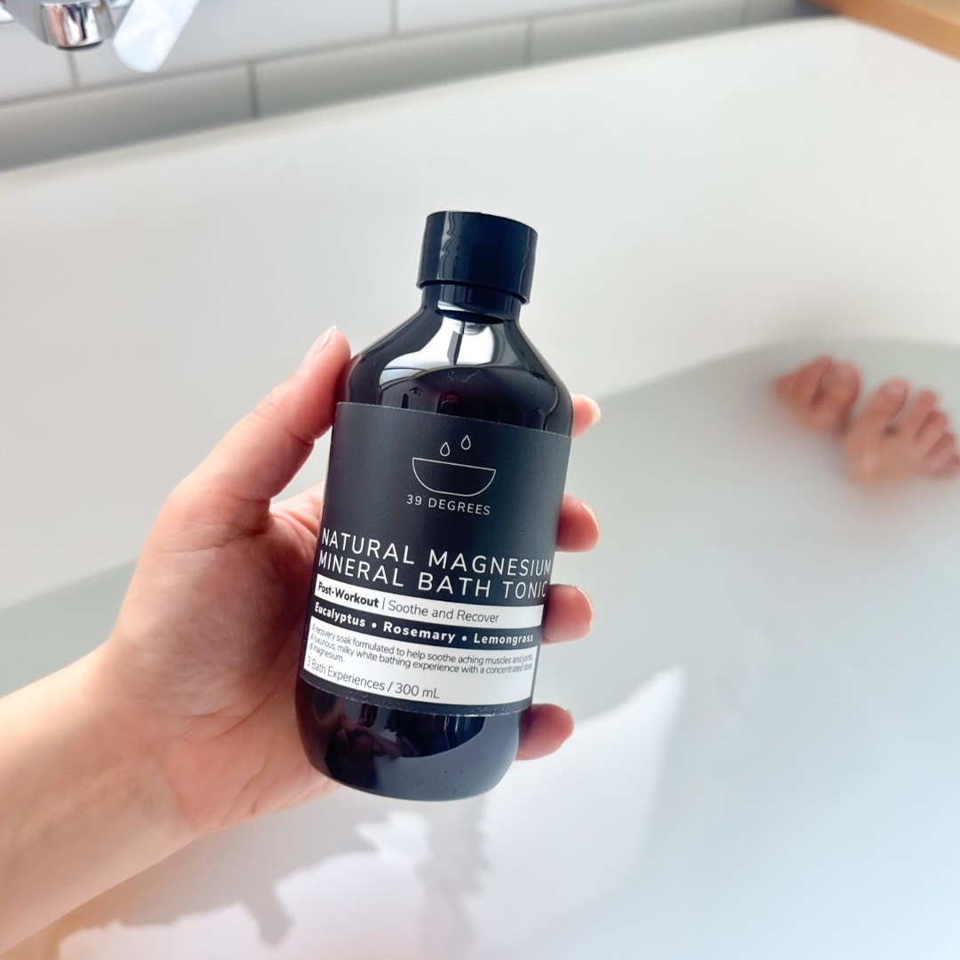 300mL Bottle POST-WORKOUT Natural Magnesium Mineral Bath Tonic