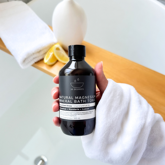 300mL Bottle EASE WORK STRESS Natural Magnesium Mineral Bath Tonic