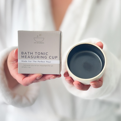 Bath Tonic Measuring Cup - Linen Eclipse