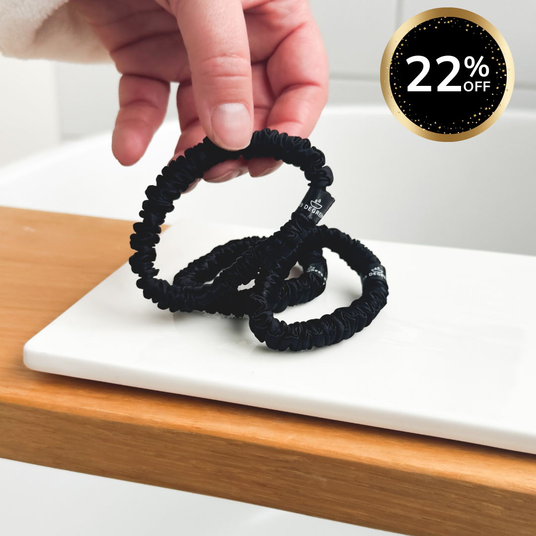 Set of 3 Silk Scrunchies | Hold it Together