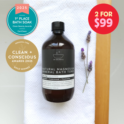 500mL SLEEP WELL Natural Magnesium Mineral Bath Tonic