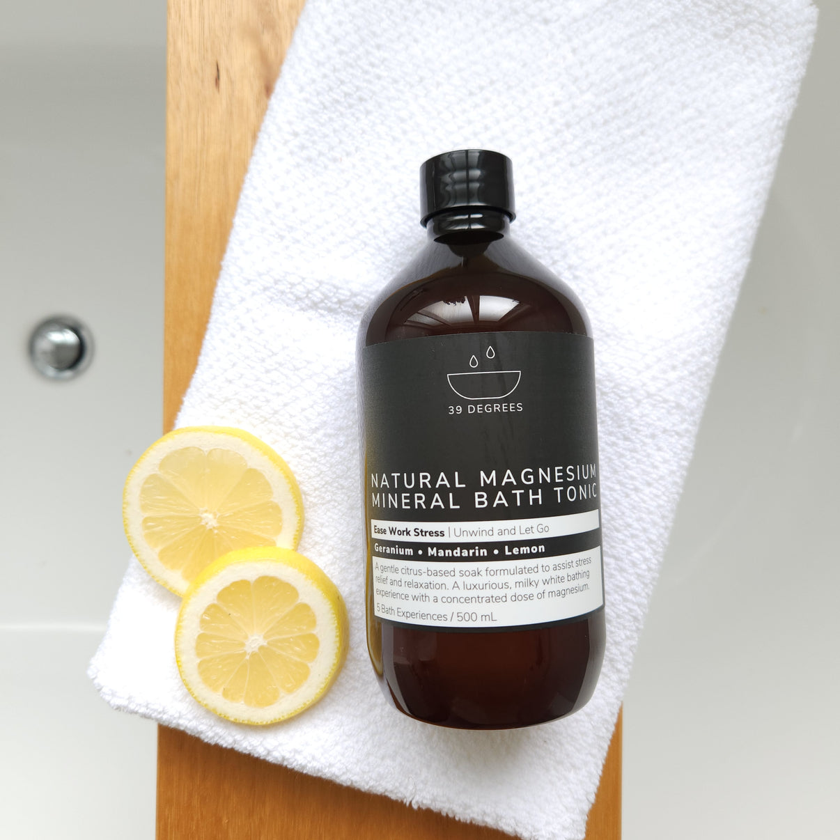 Buy 500ml Ease Work Magnesium Bath Tonic Online 39 Degrees