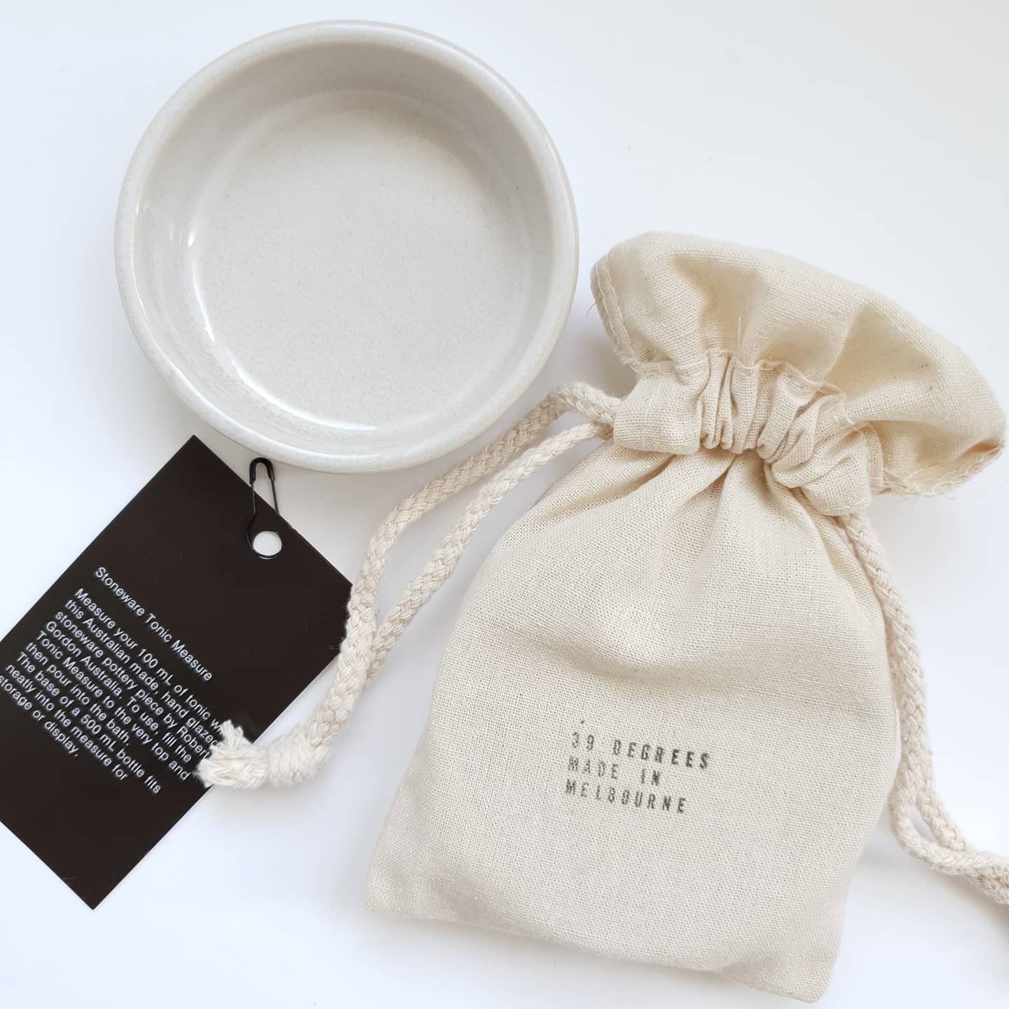 Stoneware Tonic Measure