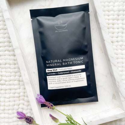 100mL SLEEP WELL Natural Magnesium Mineral Bath Tonic