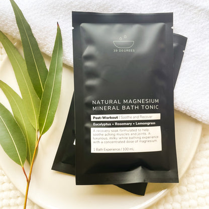 100mL POST-WORKOUT Natural Magnesium Mineral Bath Tonic